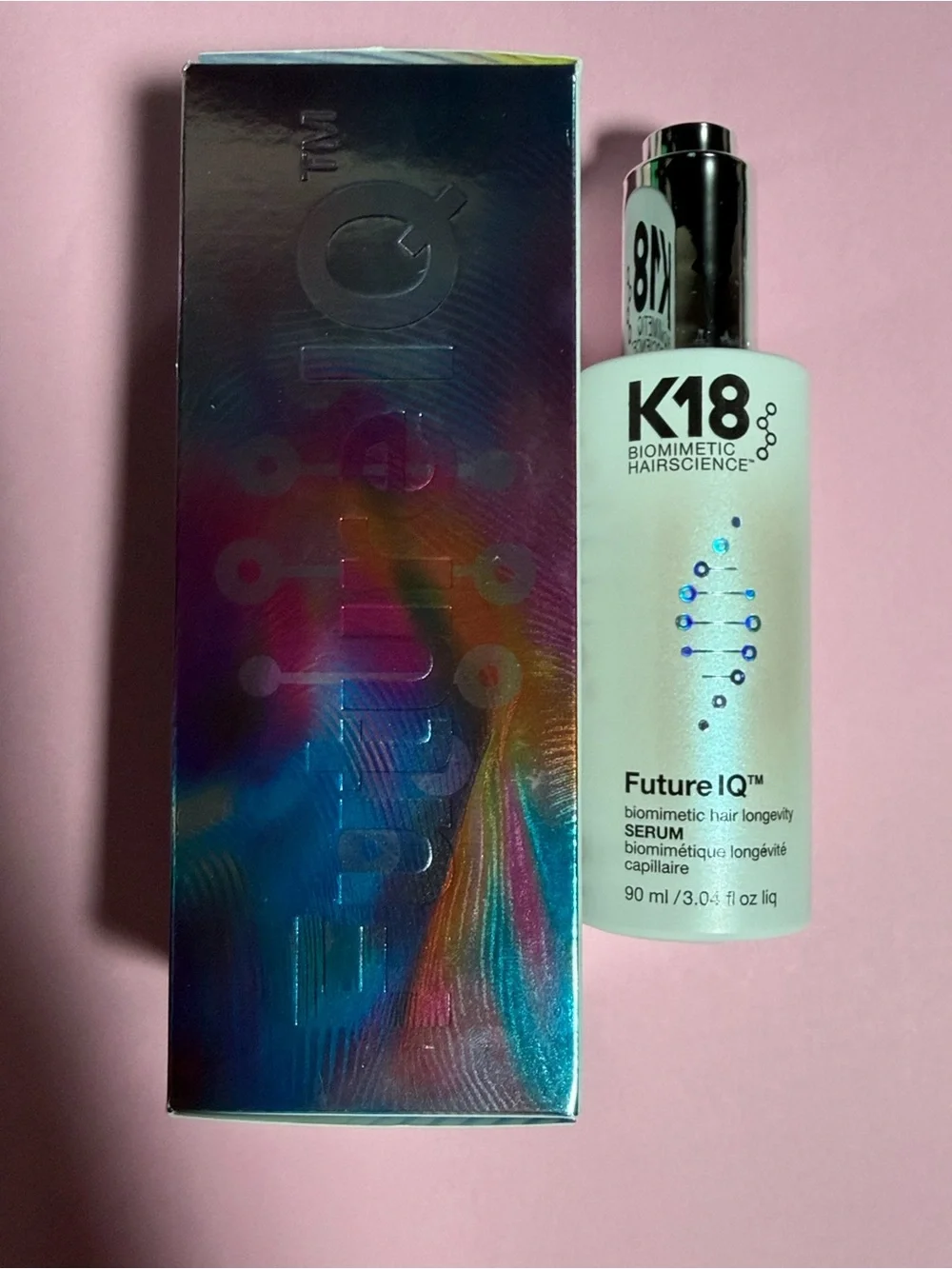 K18 FutureIQ Hair Longevity Serum - White